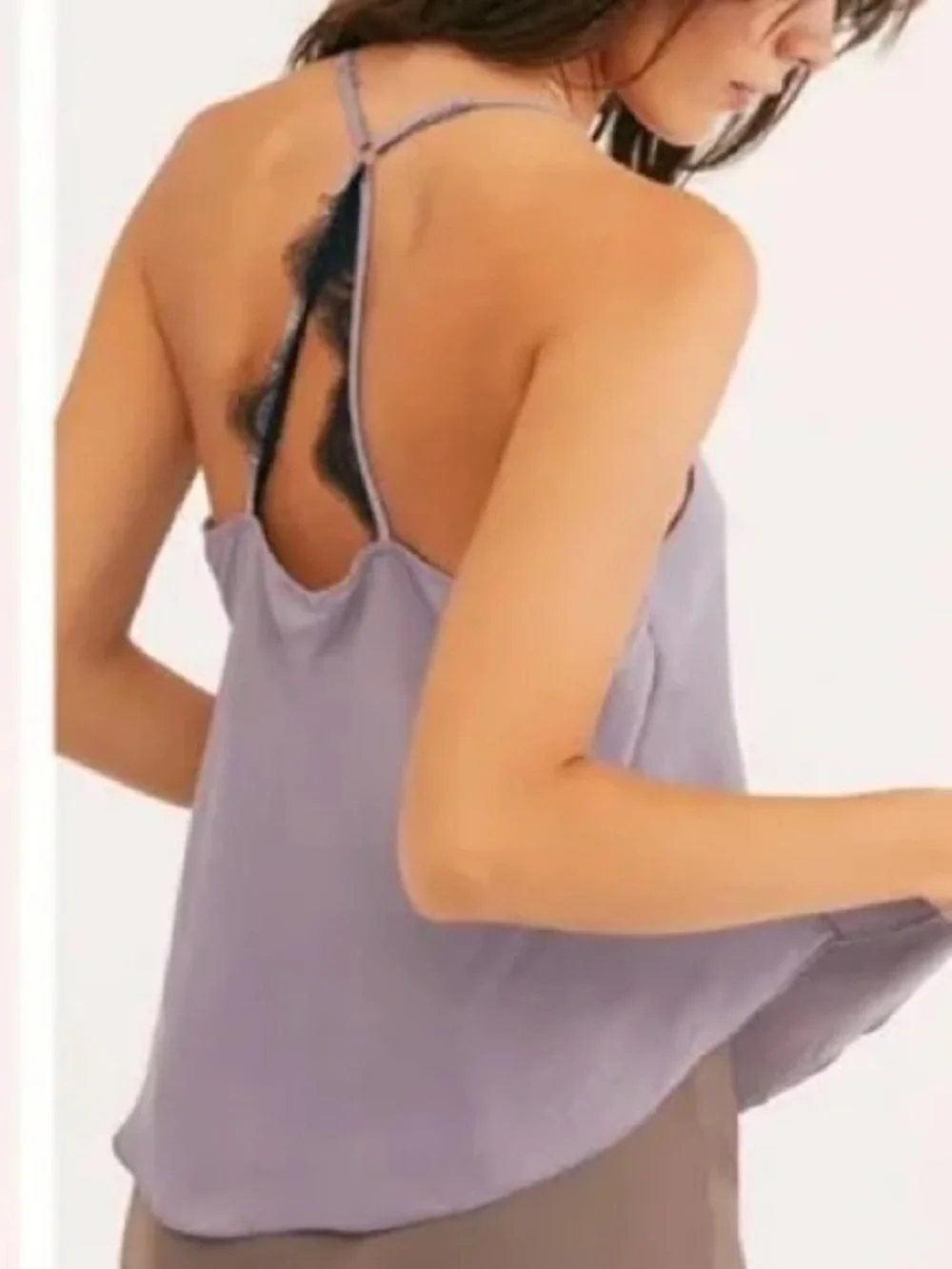 Free People Intimately Starlight Lace Trim Camisole